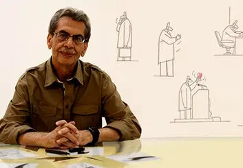 درگذشت کامبیز درمبخش کاریکاتوریست و طراح ایرانی بر اثر کرونا