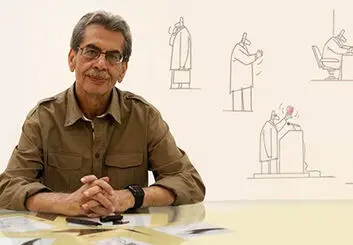 درگذشت کامبیز درمبخش کاریکاتوریست و طراح ایرانی بر اثر کرونا
