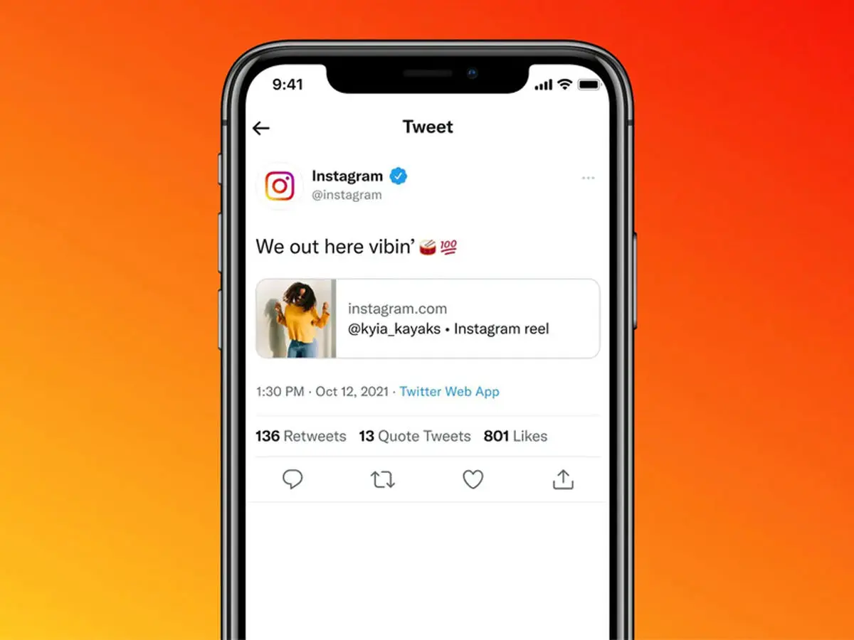 توییتر امکان پیش‌نمایش لینک‌های اینستاگرام را اضافه کرد