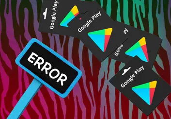 رفع ارورهای گیفت کارت گوگل پلی | حل مشکلات ردیم کردن گیفت کارت گوگل