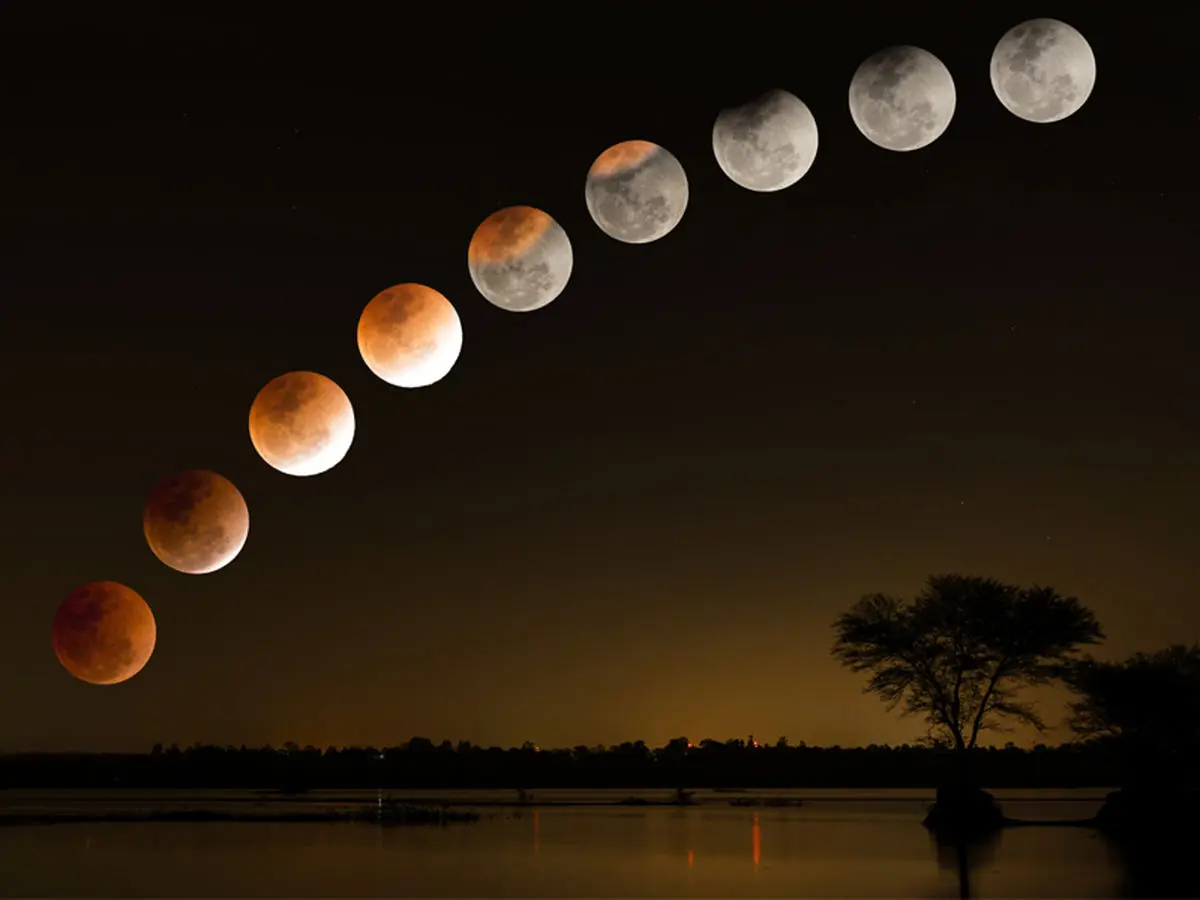 طولانی ترین خسوف قرن | طولانی ترین ماه گرفتگی ناقص پس از 580 سال