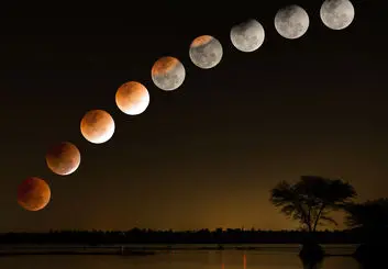 طولانی ترین خسوف قرن | طولانی ترین ماه گرفتگی ناقص پس از 580 سال