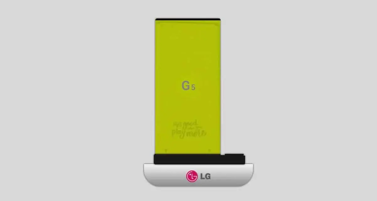 تصویر جدید از باتری قابل جداسازی LG G5 منتشر شد