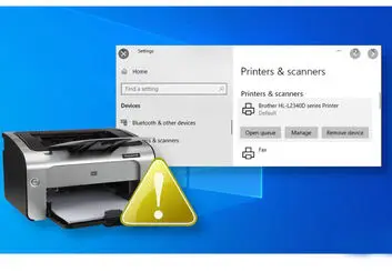 حل مشکل اد نشدن پرینتر در ویندوز 10
