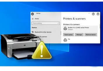 حل مشکل اد نشدن پرینتر در ویندوز 10
