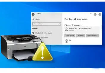 حل مشکل اد نشدن پرینتر در ویندوز 10