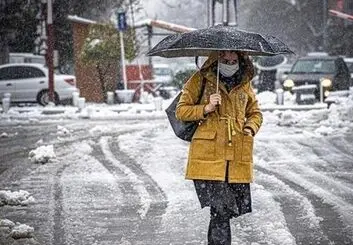 برف و باران و باد شدید در ۲۴ ساعت آینده به ۱۵ استان کشور می‌رسد!