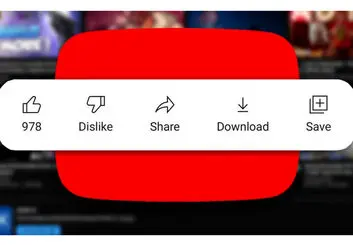 یوتیوب آمار دیس‌لایک را مخفی می‌کند