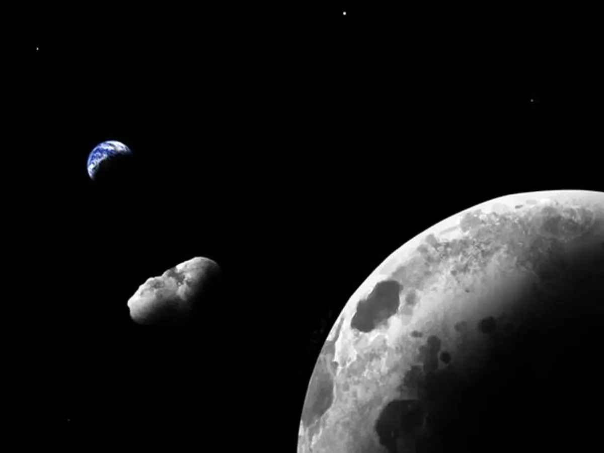 سنگ عجیب در مدار زمین می‌تواند قطعه‌ای از ماه باشد!
