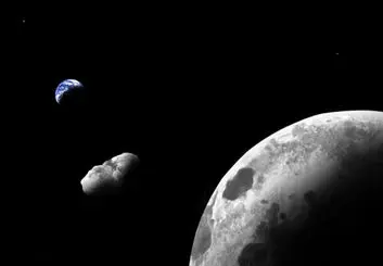 سنگ عجیب در مدار زمین می‌تواند قطعه‌ای از ماه باشد!