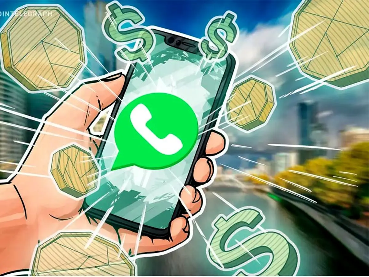 واتساپ مسیری آسان‌تر برای ارسال و دریافت رمزارز بدون کارمزد