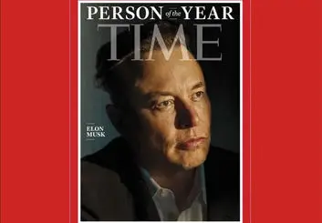 انتخاب ایلان ماسک به عنوان شخصیت سال 2021 مجله تایم