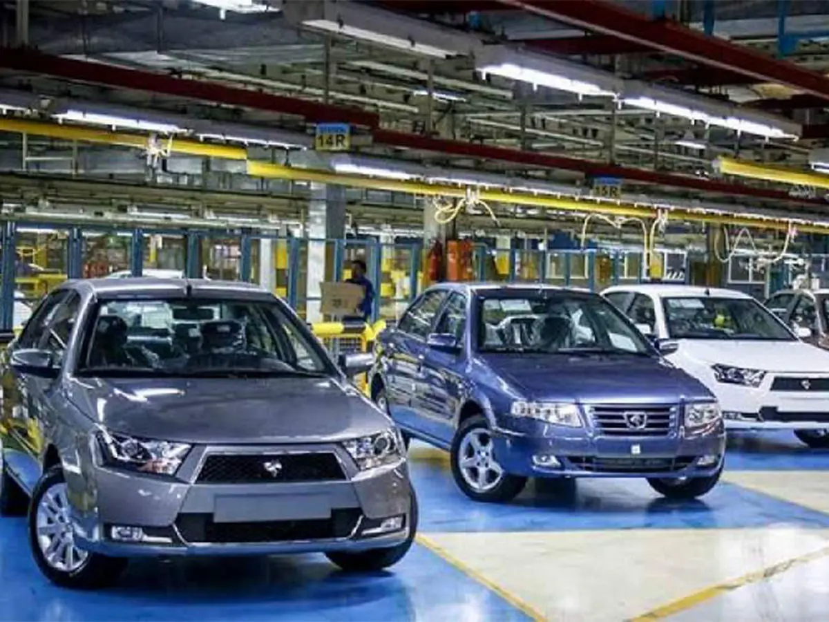 اعلام قیمت محصولات ایران خودرو و سایپا درب کارخانه 1400