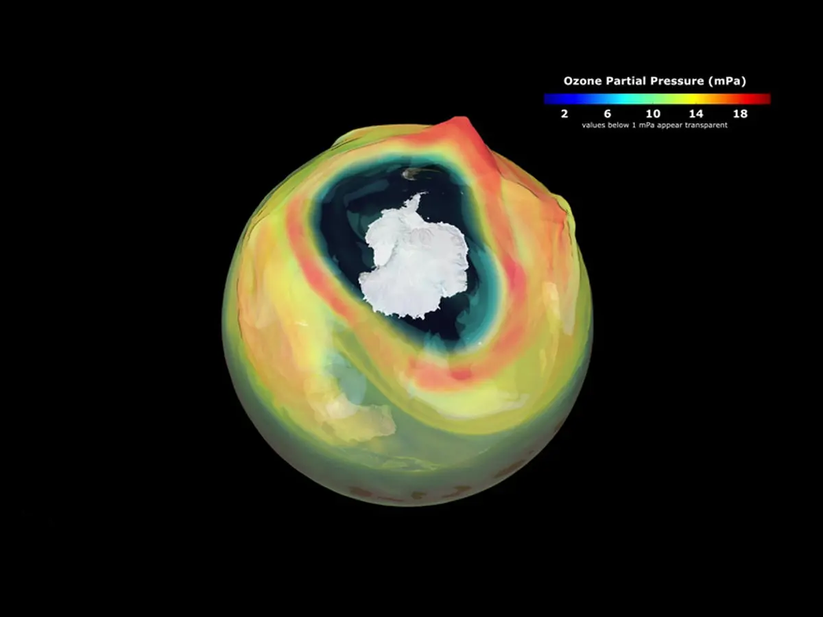 حفره بزرگ لایه ازون چندروز آینده بسته می‌شود
