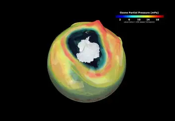 حفره بزرگ لایه ازون چندروز آینده بسته می‌شود