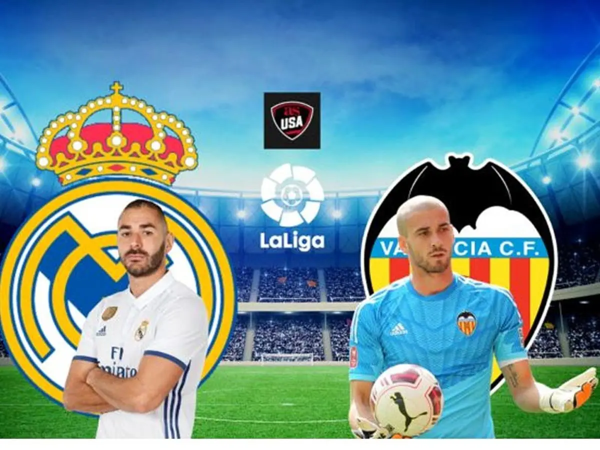 پخش زنده بازی رئال مادرید و والنسیا امشب (۱۸ دی)