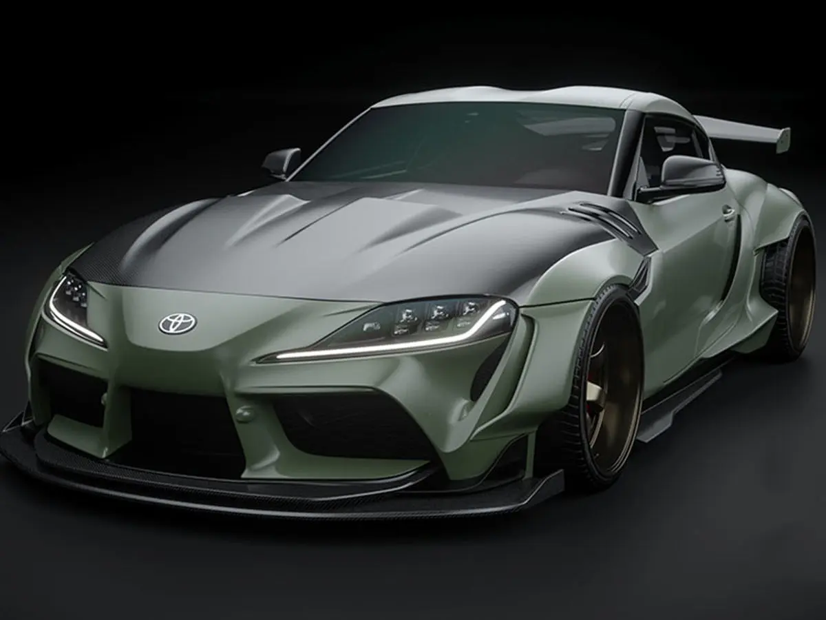 طراحی متفاوت تویوتا جی آر سوپرای افسانه‌ای