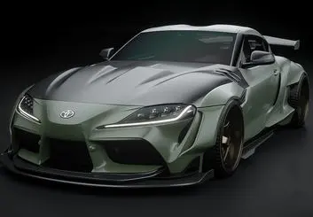 طراحی متفاوت تویوتا جی آر سوپرای افسانه‌ای