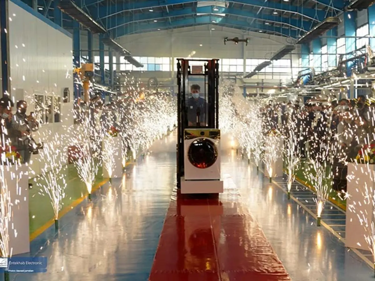 رکورد تولید لباسشویی در ایران شکسته شد!