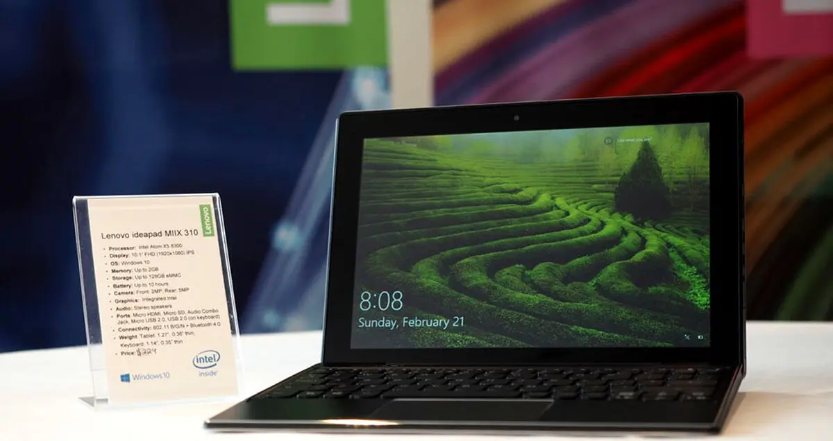 تبلت Ideapad MIIX 310 لنوو رسما معرفی شد