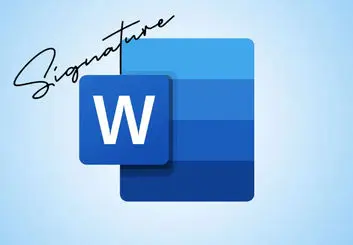 آموزش درج امضا در ورد به زبان ساده