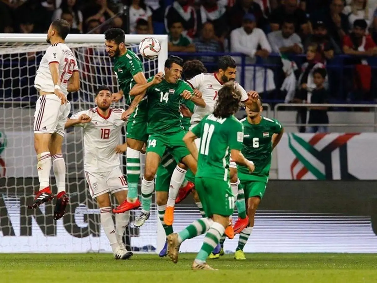 پخش زنده بازی ایران و عراق امروز (۷ بهمن)