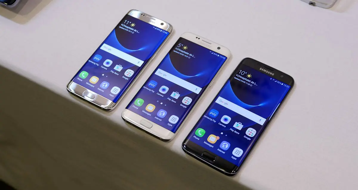 گلکسی اس 7 و گلکسی اس 7 اج سامسونگ رسما رونمایی شدند