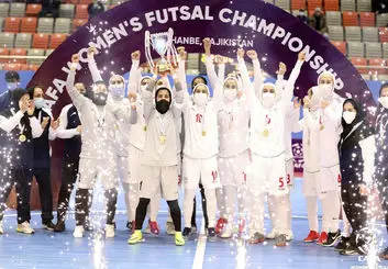 تیم ملی فوتسال بانوان قهرمان تورنمنت کافا ۲۰۲۲ شد