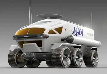 کروزر ماه نورد تویوتا به فضا می رود