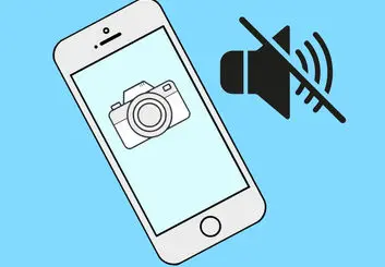 آموزش قطع کردن صدای دوربین آیفون