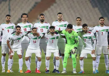 تیم ملی فوتبال ایران در جایگاه بیستم جهان قرار گرفت