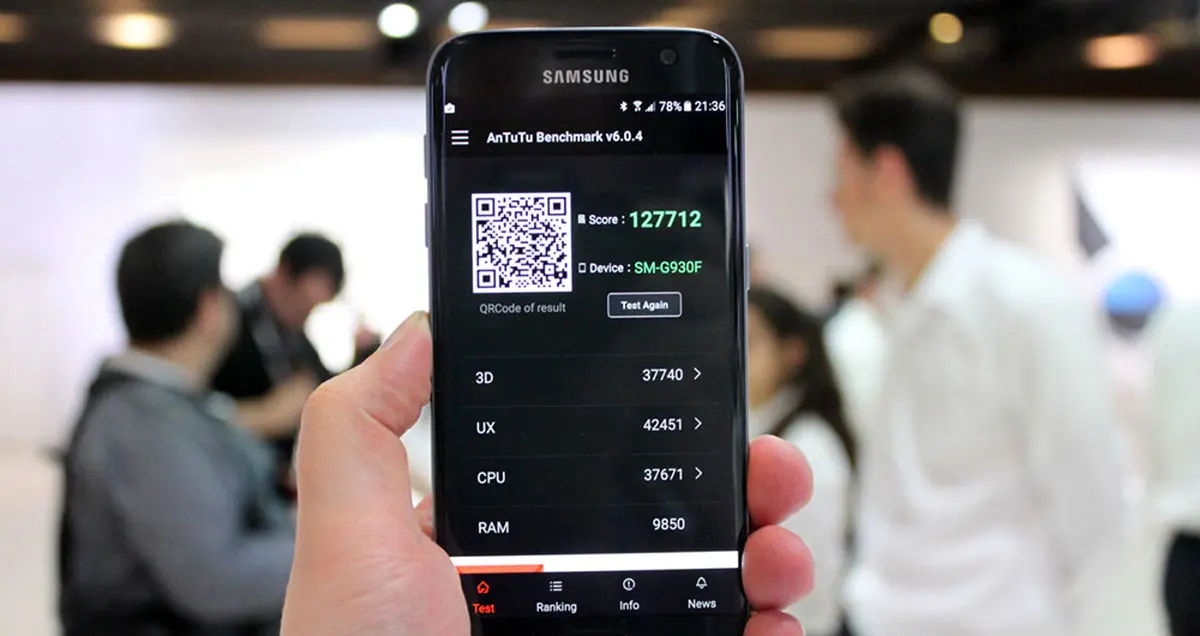 بنچمارک‌های نسخه اگزینوسی گلکسی اس 7 از بهبود عملکرد چشمگیر آن خبر می‌دهند!