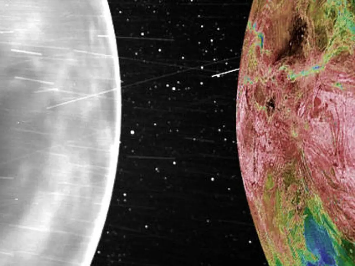 نخستین تصاویر به دست آمده از سطح سیاره ناهید