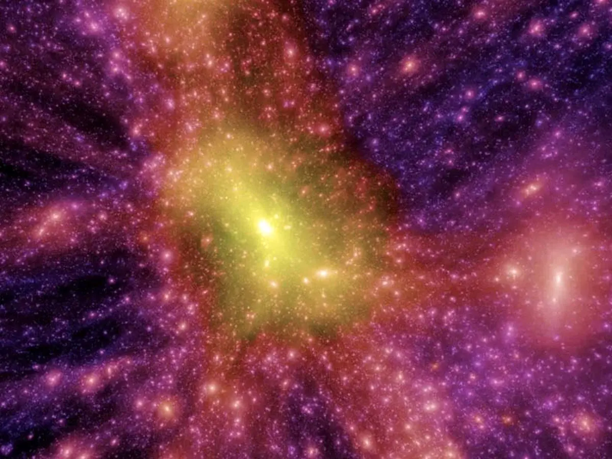 نمایش تکامل کیهان در شبیه‌سازی‌های سیبیلیوس دارک