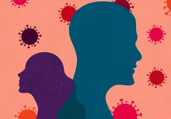 کرونا در مردان بیش از زنان منجر به ابتلا و فوت می‌شود