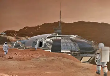 طراحی یک اقامتگاه جدید برای سکونت در مریخ