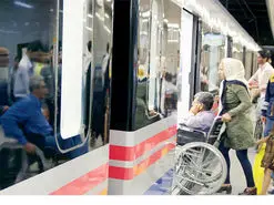 بلیت رایگان مترو برای معلولان، جانبازان و خانواده شهدا در سال آینده