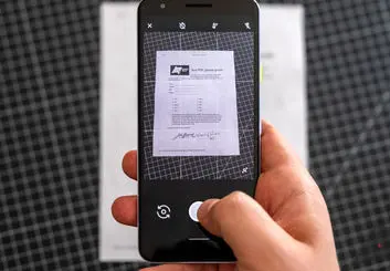 اسکن عکس با گوشی اندروید و تبدیل آن به PDF