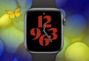 نقطه قرمز بالای صفحه اپل واچ نشانه چیست؟