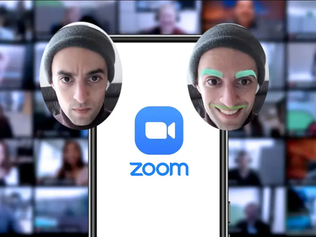 آموزش تغییر آرایش چهره در تماس های ویدیویی زوم