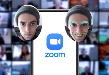 آموزش تغییر آرایش چهره در تماس های ویدیویی زوم