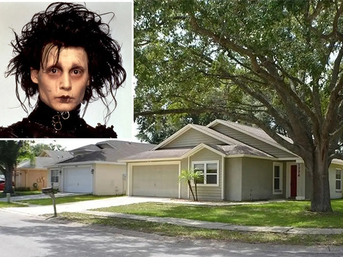 حراج خانه ادوارد دست‌قیچی در فلوریدا