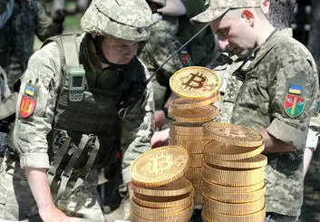 اوکراین با کمک‌های مالی رمزارزی تجهیزات نظامی خرید