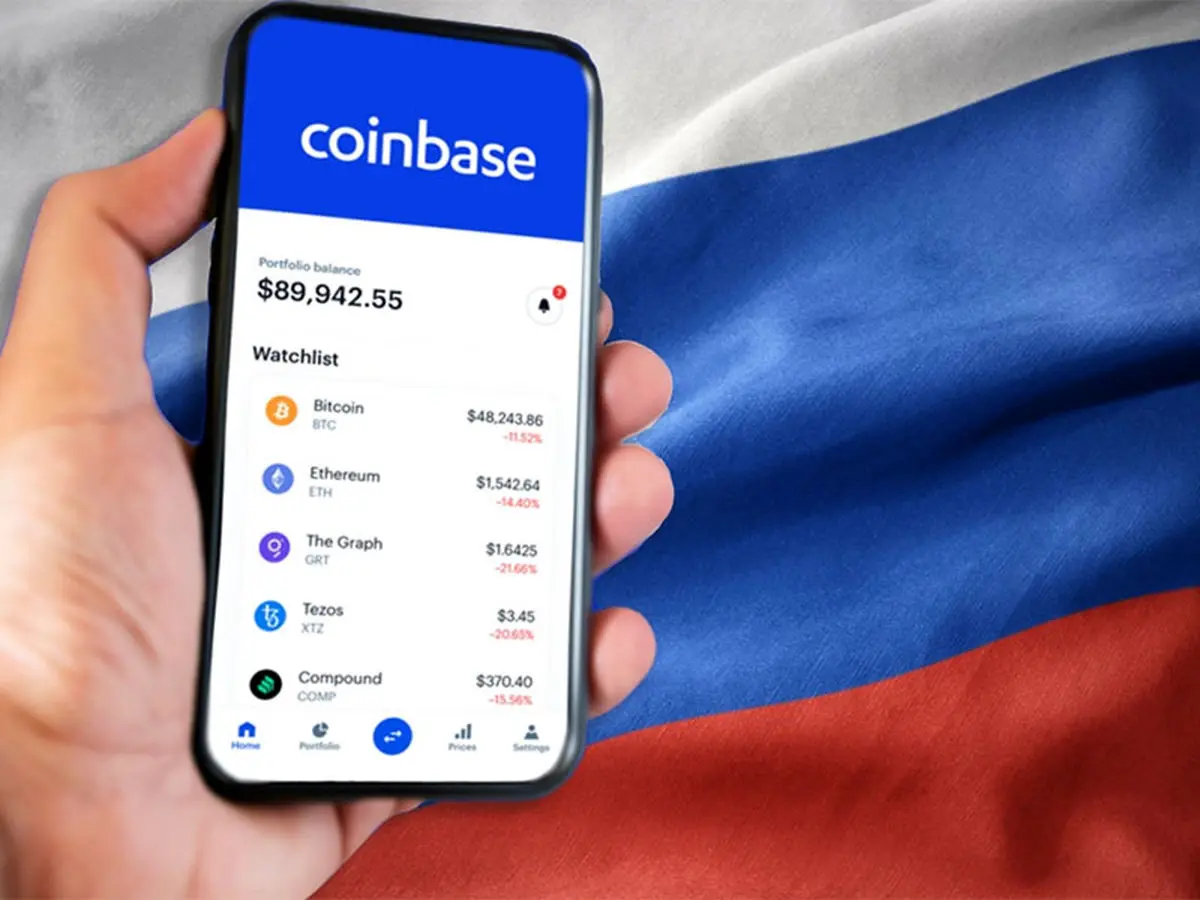 صرافی کوین بیس حساب 25 هزار کاربر روس را مسدود کرد