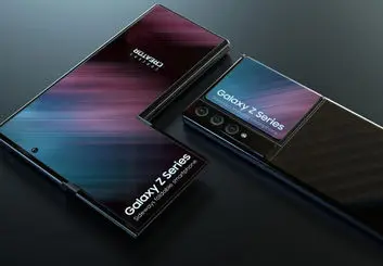 گوشی عجیب سامسونگ با نمایشگر P شکل