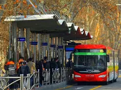 افزایش ساعت فعالیت ناوگان اتوبوسرانی تهران در روزهای پایانی سال