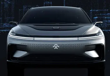خودروی برقی FF91 فارادی فیوچر با قدرتی باورنکردنی