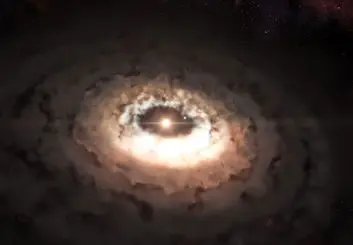 کشف مولکول آلی ضروری برای تشکیل حیات در اطراف یک ستاره