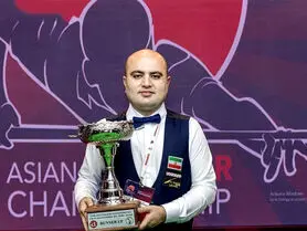 امیر سرخوش نایب قهرمان اسنوکر جهان شد