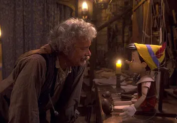 اولین عکس از گریم تام هنکس در نقش پدر ژپتو منتشر شد